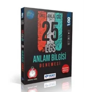 Yanıt Yayınları Yanıt 8. Sınıf Anlam Bilgisi 25 Deneme