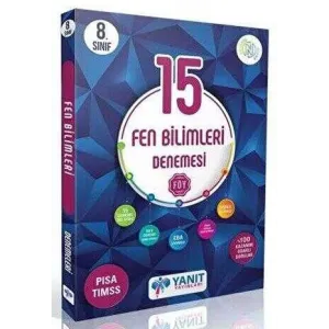 Yanıt Yayınları Yanıt 8. Sınıf Çözümlü 15 Fen Bilimleri Branş Deneme