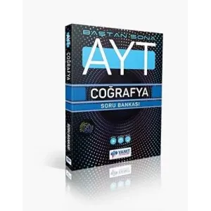 Yanıt Yayınları Yanıt AYT Baştan Sona Coğrafya Soru Bankası