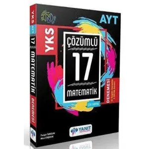 Yanıt Yayınları Yanıt AYT Çözümlü 17 Matematik Branş Deneme