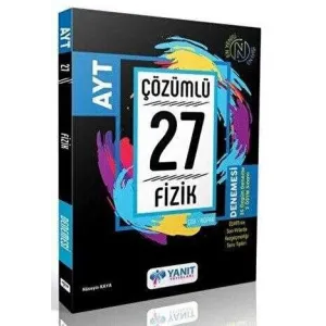 Yanıt Yayınları Yanıt AYT Çözümlü 27 Fizik Branş Denemesi