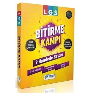 Yanıt Yayınları Yanıt LGS Bitirme Kampı-9 Hamlede Başarı