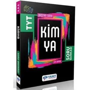 Yanıt Yayınları Yanıt TYT Baştan Sona Kimya Soru Bankası