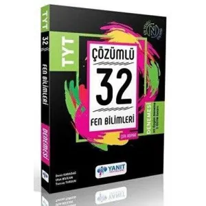 Yanıt Yayınları Yanıt TYT Çözümlü 32 Fen Bilimleri Branş Deneme