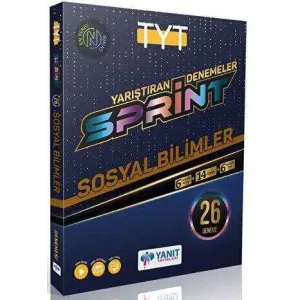 Yanıt Yayınları YKS TYT Sosyal Bilimler Sprint 26 Deneme Video Çözümlü