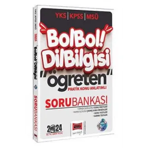 Yargı Yayınevi 2024 KPSS MSÜ YKS Bol Bol Öğreten Dil Bilgisi Pratik Konu Anlatımlı Soru Bankası