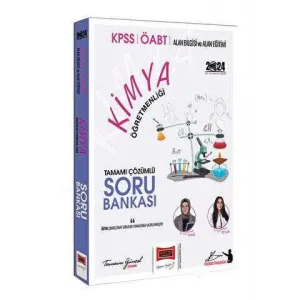 Yargı Yayınevi 2024 ÖABT Kimya Tamamı Çözümlü Soru Bankası