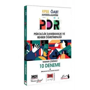 Yargı Yayınevi 2024 ÖABT PDR Tamamı Çözümlü 10 Deneme Sınavı
