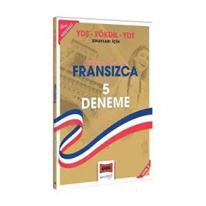 Yargı Yayınevi 2024 YDS-YÖKDİL-YDT Sınavları İçin Gökhan Hoca İle Fransızca 5 Deneme