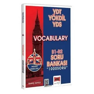 Yargı Yayınevi 2024 YDT YÖKDİL YDS Vocabulary Kelime B1-B2 Soru Bankası 1000 Soru