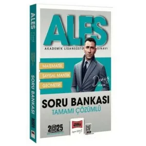 Yargı Yayınevi 2025 ALES Tamamı Çözümlü Matematik-Geometri-Sayısal Mantık Soru Bankası