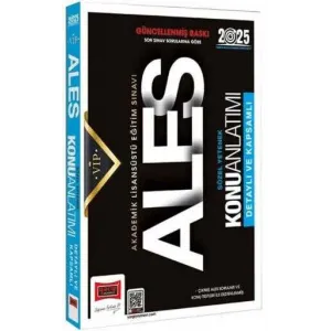 Yargı Yayınevi 2025 ALES Vip Sözel Yetenek Konu Anlatımı