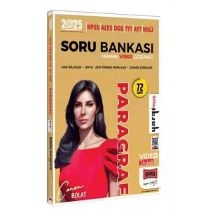 Yargı Yayınevi 2025 KPSS ALES DGS TYT AYT MSÜ Tamamı Video Çözümlü Paragraf Soru Bankası