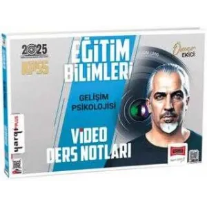 Yargı Yayınevi 2025 KPSS Eğitim Bilimleri Gelişim Psikolojisi Video Ders Notları