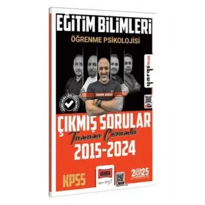 Yargı Yayınevi 2025 KPSS Eğitim Bilimleri Öğrenme Psikolojisi Tamamı Çözümlü Çıkmış Sorular