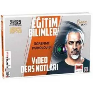 Yargı Yayınevi 2025 KPSS Eğitim Bilimleri Öğrenme Psikolojisi Video Ders Notları