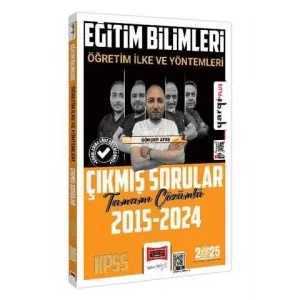 Yargı Yayınevi 2025 KPSS Eğitim Bilimleri Öğretim İlke ve Yöntemleri Tamamı Çözümlü Çıkmış Sorular
