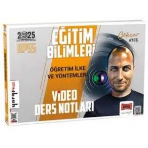 Yargı Yayınevi 2025 KPSS Eğitim Bilimleri Öğretim İlke ve Yöntemleri Video Ders Notları