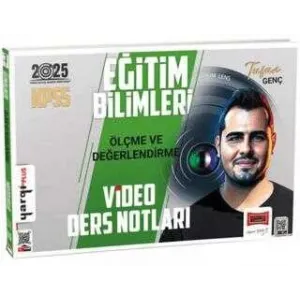 Yargı Yayınevi 2025 KPSS Eğitim Bilimleri Ölçme ve Değerlendirme Video Ders Notları