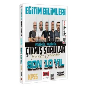 Yargı Yayınevi 2025 KPSS Eğitim Bilimleri Tamamı Çözümlü Fasikül Fasikül Son 10 Yıl Çıkmış Sorular