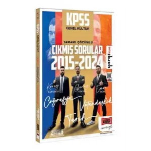 Yargı Yayınevi 2025 KPSS Genel Kültür 2015-2024 Konularına Göre Düzenlenmiş Tamamı Çözümlü Çıkmış Sorular