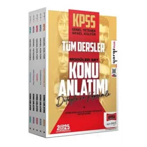 Yargı Yayınevi 2025 KPSS GK-GY Konu Anlatımlı Modüler Set