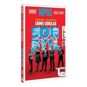 Yargı Yayınevi 2025 KPSS GK-GY Tamamı Çözümlü Son 5 Yıl Çıkmış Sorular