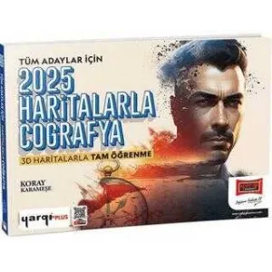 Yargı Yayınevi 2025 KPSS Tüm Adaylar İçin Haritalarla Coğrafya