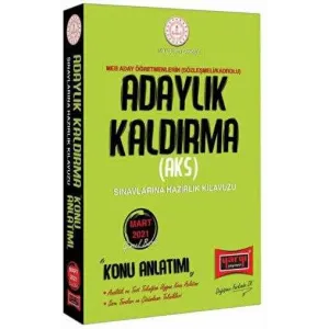 Yargı Yayınevi MEB Adaylık Kaldırma AKS Sınavlarına Hazırlık Kılavuzu Konu Anlatımı