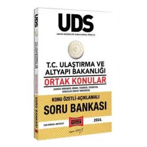 Yargı Yayınevi UDS T.C Ulaştırma ve Altyapı Bakanlığı Ortak Konular Konu Özetli-Açıklamalı Soru Bankası