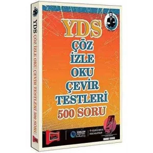 Yargı Yayınevi YDS Çöz İzle Oku Çevir Testleri 500 Soru