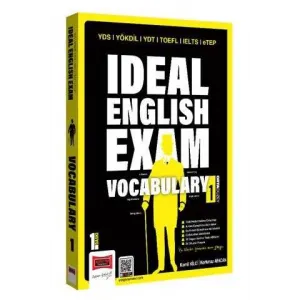 Yargı Yayınevi YDS YÖKDİL YDT TOEFL IELTS eTep Ideal English Exam Vocabulary 1 Orta Düzey