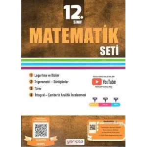 Yarı Çap Yayınları 12. Sınıf Matematik Seti
