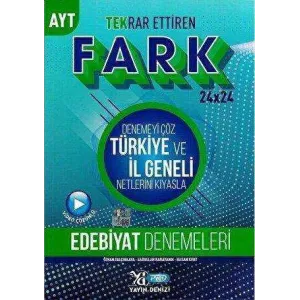 Yayın Denizi Yayınları 2021 AYT Edebiyat Fark Tekrar Ettiren Denemeleri