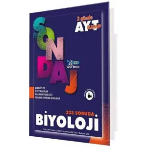 Yayın Denizi Yayınları AYT Kamp Sondaj 333 Soruda Biyoloji