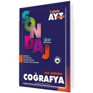 Yayın Denizi Yayınları AYT Kamp Sondaj Pro 255 Soruda Coğrafya