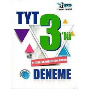 Yayın Denizi Yayınları TYT 3 lü Pro Deneme
