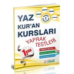 Yaz Kuran Kursları Yaprak Test 1. Kur