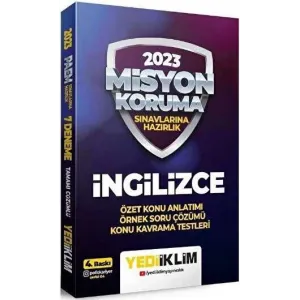 Yediiklim Yayınları 2023 Misyon Koruma Sınavlarına Hazırlık İngilizce Konu Anlatımı