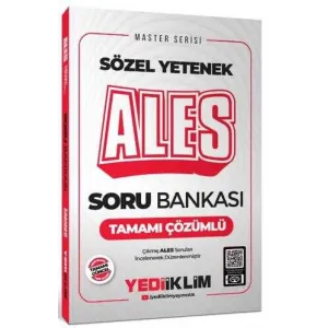 Yediiklim Yayınları 2025 ALES Sözel Yetenek Tamamı Çözümlü Soru Bankası