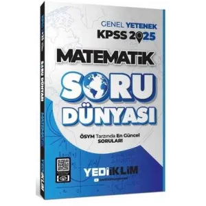 Yediiklim Yayınları 2025 Genel Kültür Matematik Soru Dünyası