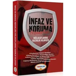 Yediiklim Yayınları İnfaz Ve Koruma Memurluğu Mülakatlarına Hazırlık Kılavuzu