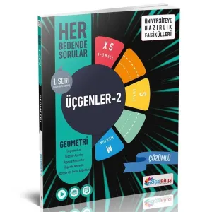 YKS TYT AYT Geometri Üçgenler-2 Her Bedende Sorular 1. Seri Video Çözümlü