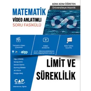 YKS TYT AYT Limit ve Süreklilik Konu Anlatımlı Soru Bankası Video Çözümlü