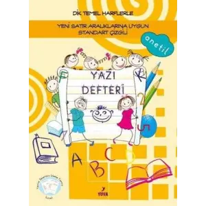 Yuva Yayınları 1. Sınıf Yazı Defteri Standart Çizgili