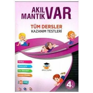 Zeka Küpü Yayınları 4. Sınıf Tüm Dersler Akıl Var Mantık Var Kazanım Testleri