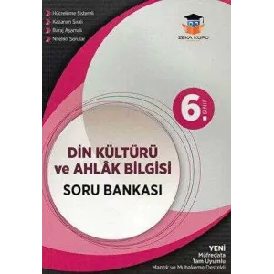 Zeka Küpü Yayınları 6. Sınıf Din Kültürü ve Ahlak Bilgisi Soru Bankası
