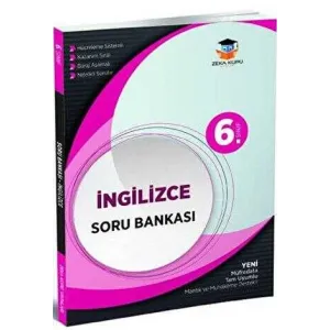 Zeka Küpü Yayınları 6. Sınıf İngilizce Soru Bankası
