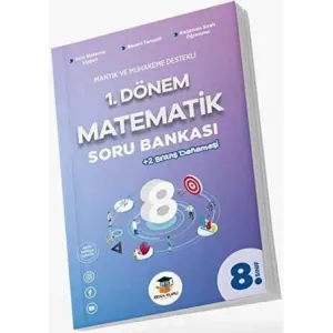 Zeka Küpü Yayınları 8. Sınıf 1. Dönem Matematik Soru Bankası