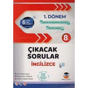 Zeka Küpü Yayınları 8. Sınıf LGS 1. Dönem İngilizce Çıkacak Sorular